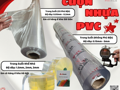 Nhà cung cấp nhựa pvc trong dẻo - sẵn hàng miền nam và miền bắc 0