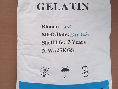 Gelatin 150 bloom 30 mesh 0