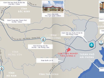 Bán đất cụm CN Tiên Lãng, DT từ 5000m2 trở lên, giá CĐT 1