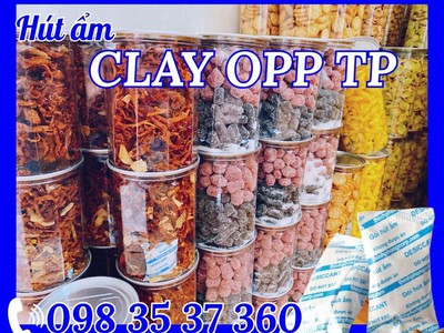 Gói hút ẩm Clay - Bảo quản hiệu quả cho hàng ăn vặt, bánh mứt tết 2