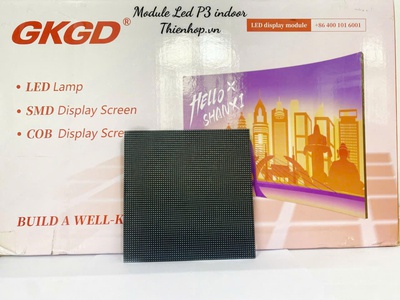 Module LED P3 GKGD   Màn hình LED indoor hiển thị sắc nét, giá sỉ cực tốt, chính hãng 1