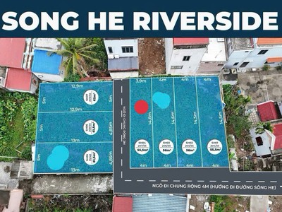 Lô góc sông he riverside   gần vinhomes dương kinh, giá chỉ 1,2xx tỷ  zalo 0567 222 555 3