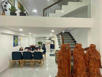 Bán nhà  mặt tiền kinh doanh  thích quảng đức -p.4 - giáp quận 3 - 5 tầng 6pn -61m2 nở hậu- đẹp mới 0