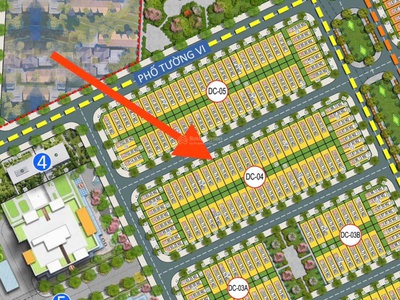 Chính chủ cần bán gấp lô dc04 - 51 kđt cầu trúc - sông công - hướng tây bắc - 103.75m2 giá chỉ 1,7 0