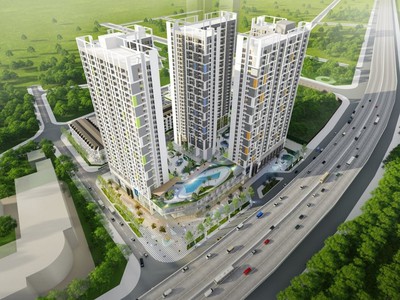 B.án chung cư nhà ở thương mại hacinco nguyễn xiển - 53-63-65-70-103m - 2 ngủ hoặc 3 ngủ - sổ đỏ 3