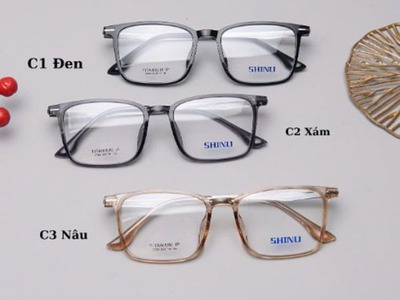 Quà tặng chồng ý nghĩa gọng kính cận shinli 7703 chính hãng giá chỉ 600k giao Var:TinhQuan 0