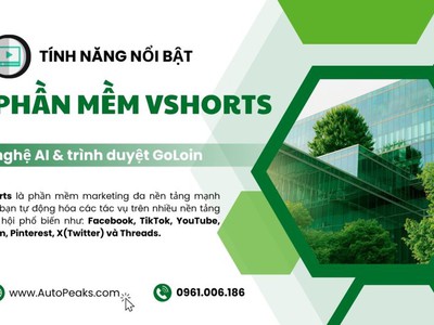 Vshorts   phần mềm tự động facebook toàn diện: đăng nhóm, fanpage, marketplace, reels   quét uid 0
