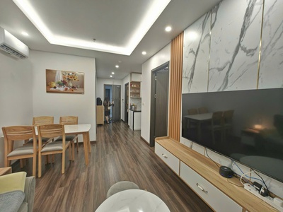 Cho thuê căn hộ 2 phòng ngủ đầy đủ nội thất tại chung cư Hoàng Huy Grand Tower , Sở Dầu , Hồng Bàng 2