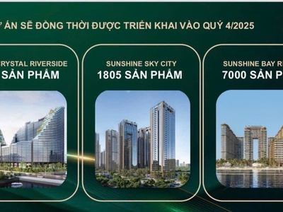 Booking sớm block v7 - v8 - v9 sunshine sky city- quận 7- tphcm - giá chỉ 5 tỷ 2
