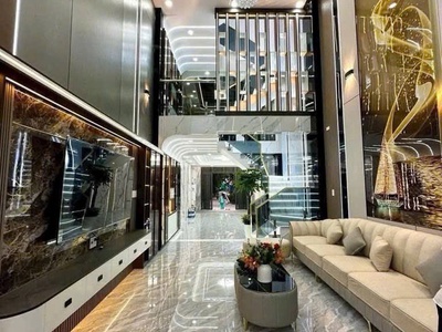 bán nhà 5 tầng btct   siêu phẩm full nội thất   oto vào nhà   vuông a4,thạnh xuân 25, q12 2