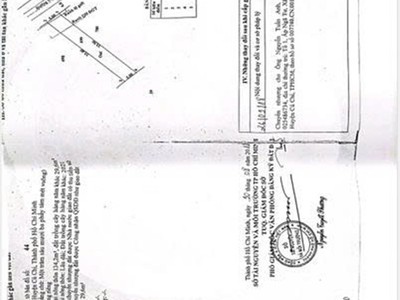 Giá tốt - chính chủ cần bán nhanh lô đất vị trí tại xã an nhơn tây huyện củ chi, tp hcm 0