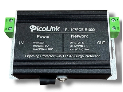 Thiết bị chống sét mạng lan rj45 picolink pl 107poe e1000 hàng sẵn cho dự...