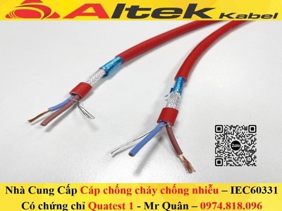 Cáp chống cháy chống nhiễu Altek Kabel   Giá xưởng 3