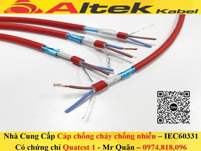 Cáp chống cháy chống nhiễu Altek Kabel   Giá xưởng 4