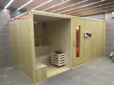 Lắp đặt phòng xông hơi gia đình tại hạ long, quảng ninh 9