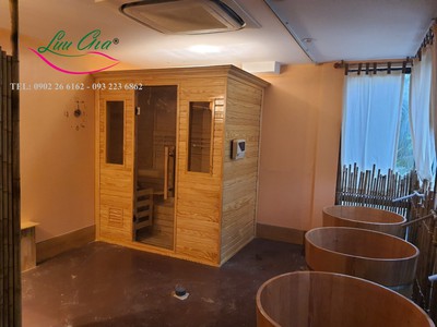 Lắp đặt phòng xông hơi gia đình tại hạ long, quảng ninh 1