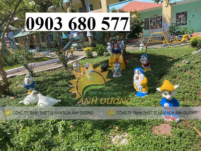 Tượng vườn cổ tích cho trường mầm non, sân chơi trẻ em 0