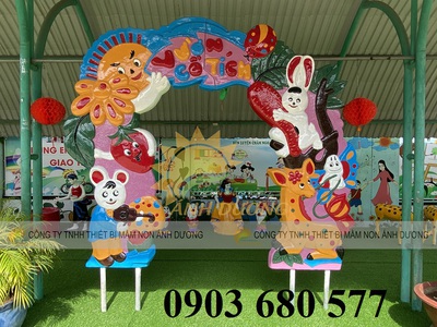 Tượng vườn cổ tích cho trường mầm non, sân chơi trẻ em 3