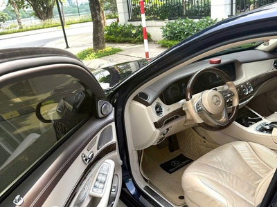 Hàng hiếm s450 L màu xanh cavansite nội thất kem sx 2017 2