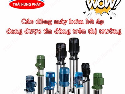 Các dòng máy bơm bù áp chữa cháy được sử dụng nhiều nhất 0