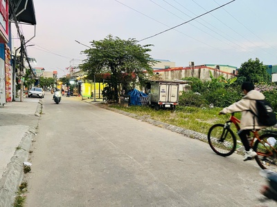 Lô đất 100m  mặt đường Quỳnh Cư   Mỹ Tranh, Nam Sơn, An Dương   Kinh doanh tốt 3,2 tỷ 2