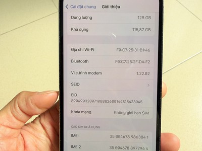 Pass iphone 14 pro 128GB màu tím đã qua sử dụng 1