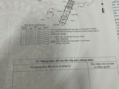 Nhà diện tích khủng 4mx20m đường 6m 1 xẹt dương thị mười tân thới hiệp q12 2