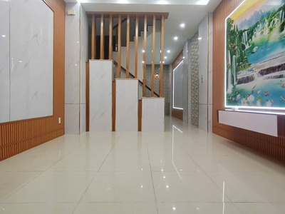 Nhà sang trọng 1 trệt 3 lầu sân thượng nguyễn thị kiểu gần siêu thị metro q12 2