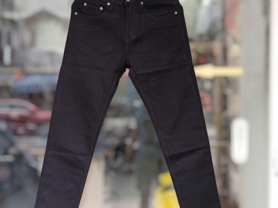 Quần jean Jacobs Cole màu đen form slim co giãn nhẹ 4