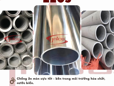 Ống Duplex 2205 - Sức mạnh kép trong ngành thép chống ăn mòn   UNICO STEEL 0