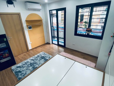 Cho thuê phòng trọ studio giá rẻ- tiện nghi- full đồ 7