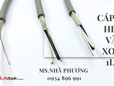 Cáp Tín Hiệu Vặn Xoắn Altek Kabel 1 Lõi 22awg Có Sẵn. 0