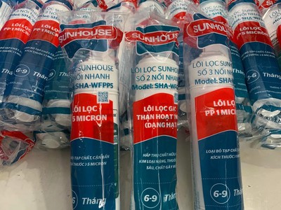 Lõi lọc nước 1.2.3 chính hãng - sĩ ạ 1