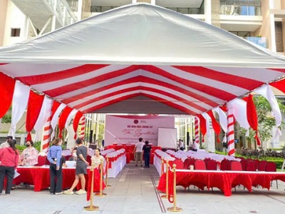 Địa chỉ uy tín chuyên dịch vụ cho thuê nhà bạt tphcm tiết kiệm chi phí 0