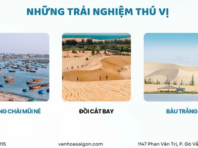 Cuối tuần rồi    Mũi Né cùng SGC Tourist thôi   1