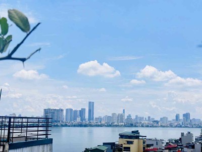 Bán nhà mặt phố nghi tàm, 91m x 8 tầng, mặt tiền 9.5m, thông sàn kinh doanh 2