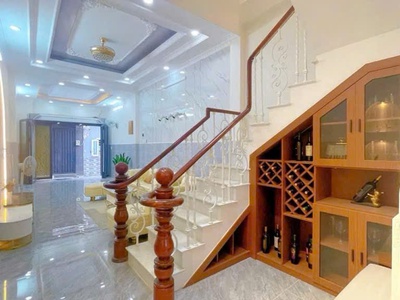 Nhà mới tặng full nội thất   hxh quang trung   68m    sổ nở hậu   chỉ 6.9 tỷ 2