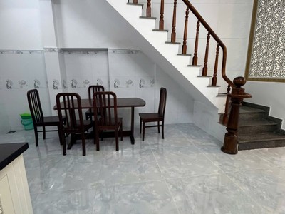 Bán nhà 3 tầng nở hậu 5m5 63m2 5 tỷ 99 phường hiệp thành quận 12 cũ. 2