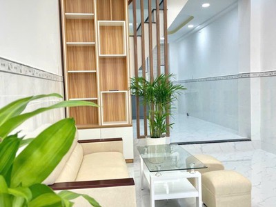 Nhỉnh 4 tỷ nhà mới đẹp 2tầng 3.5m x 12m   hẻm 6m thông   trung tâm btđ 0