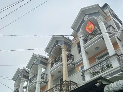 Nhà 5 tấng ngay tt thạnh lộc q12: 81m2, , 4pn, sổ hồng trao tay, giá chỉ 6.65 tỷ  cơ hội an cư lạc 0