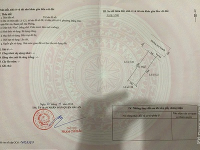 bán lô đất tđc sở tư pháp   ngang 5m đẹp chuẩn   vị trí đắc địa trung tâm hải phòng 2