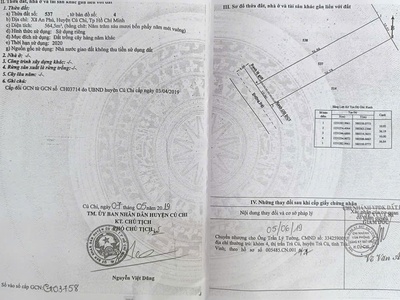 Chính chủ bán đất đường cây gõ, an phú, củ chi 3