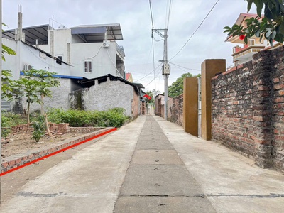 Cơ hội đầu tư cực hot  45m đất nền mê linh, gần vành đai 4   pháp lý chuẩn 0