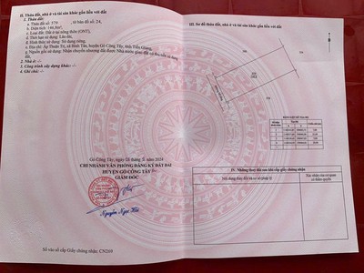 Đất đẹp - giá tốt - bán gấp lô đất tiềm năng tại xã bình tân, gò công tây, tiền giang 0