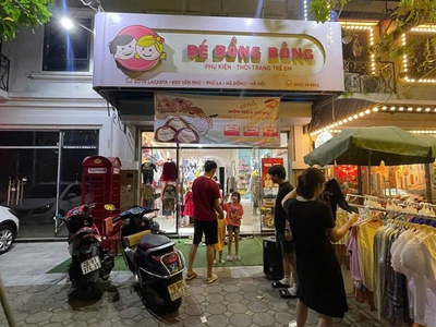 Chính chủ sang nhượng cửa hàng quần áo trẻ em   bé bồng bông - phú la, hà đông 1
