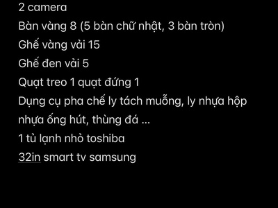 Sang quán cà phê vị trí đẹp   ngay kdc phong phú 4, bình chánh 4