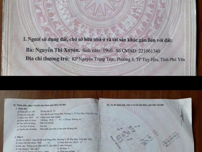 Chính chủ cần bán gấp căn nhà tại kp hưng phú - p5 tuy hoà - phú yên nay thuộc tỉnh daklak 3