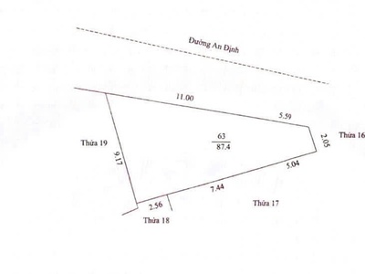 Bán lô đất mặt đường gom an định   quay ra quốc lộ 5, tp. hải dương   vị trí vàng 1