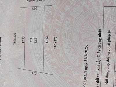 Chính chủ cần bán lô đất giá tốt   trung tâm tp hải dương 2