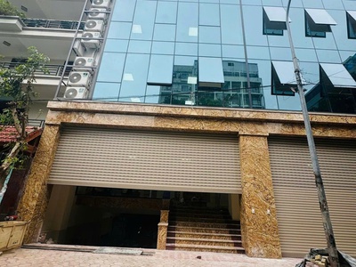 Tòa nhà văn phòng xây mới   7 tầng thang máy có hầm   trung tâm bắc từ liêm 0